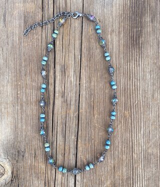 cool water jewelry NC661-198 Necklace: Waters Edge Short Bead cool water jewelry NC661-198 Necklace: Waters Edge Short Bead