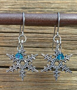 cool water jewelry EW665-199 Earrings: Great Outdoors with Turquoise Crystal cool water jewelry EW665-199 Earrings: Great Outdoors with Turquoise Crystal