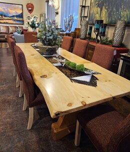 joseph W Live Edge Dining Table 10 ft