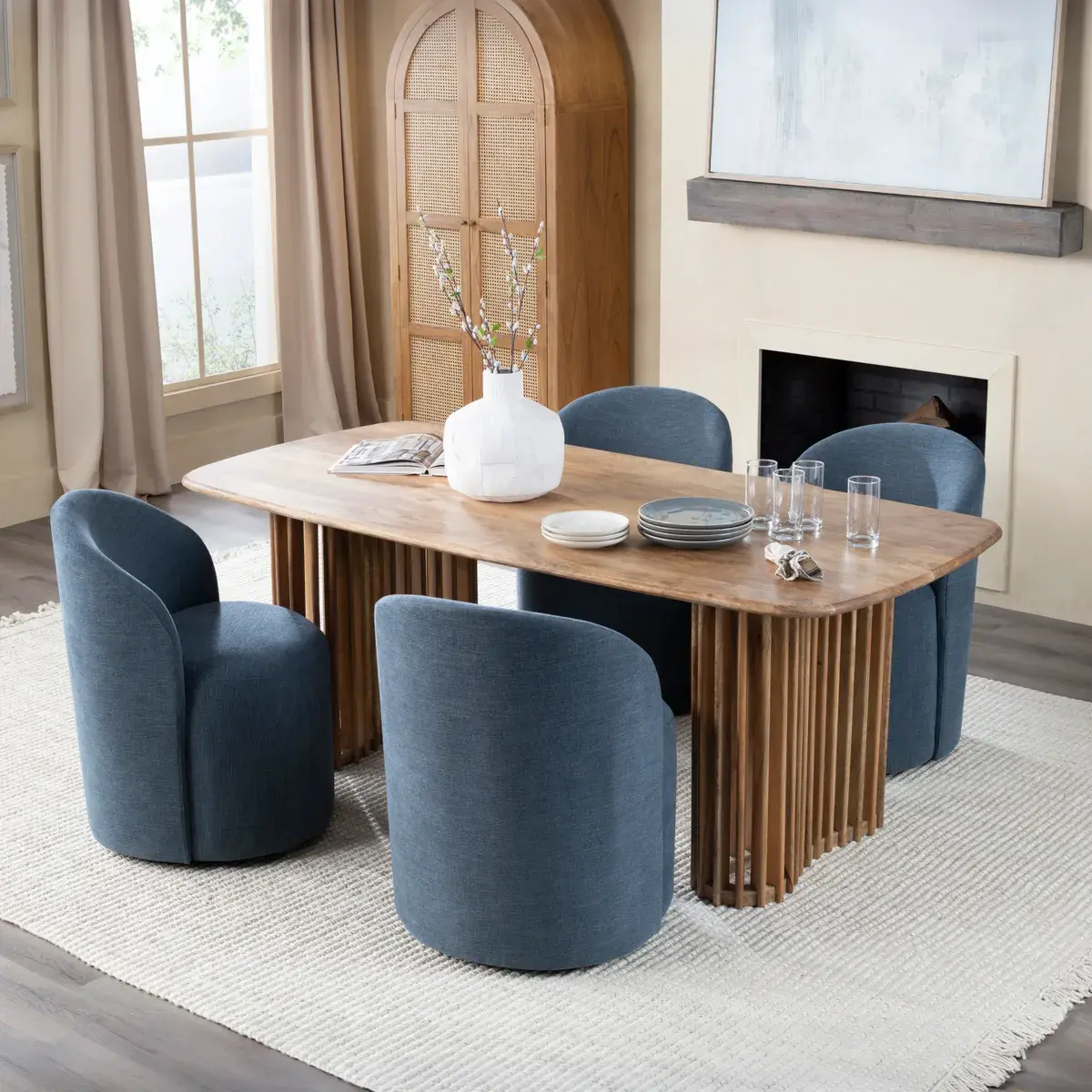 Crestview Sullivan Dining Table 86x40x30