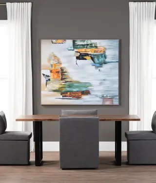 Crestview Fletcher Dining Table 86x40x30.5H