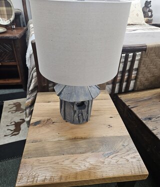 Crestview Birdhouse Accent Lamp w/Night Light