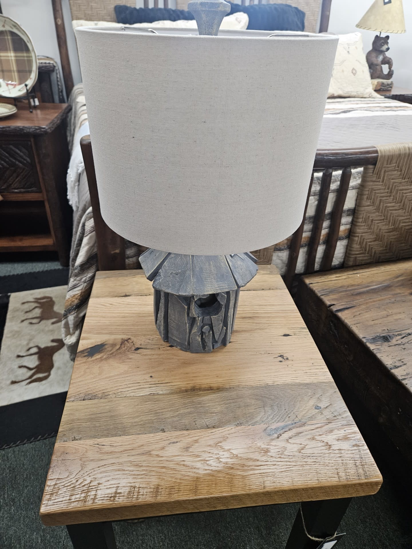 Crestview Birdhouse Accent Lamp w/Night Light