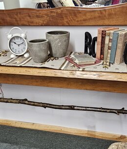 Old Hickory Shelby Industrial Console Table 72x18x34