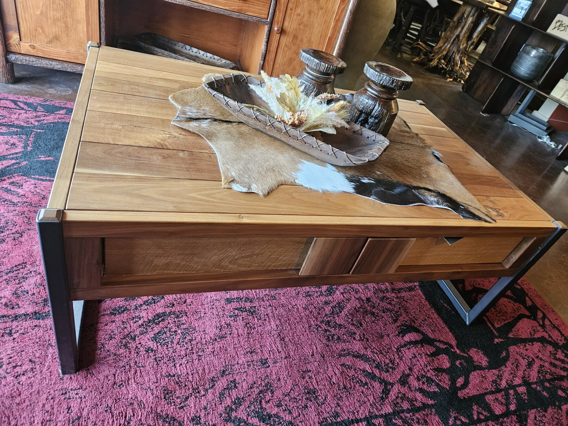 Green Gables Powder Mountain Coffee Table 18Hx48Wx30D