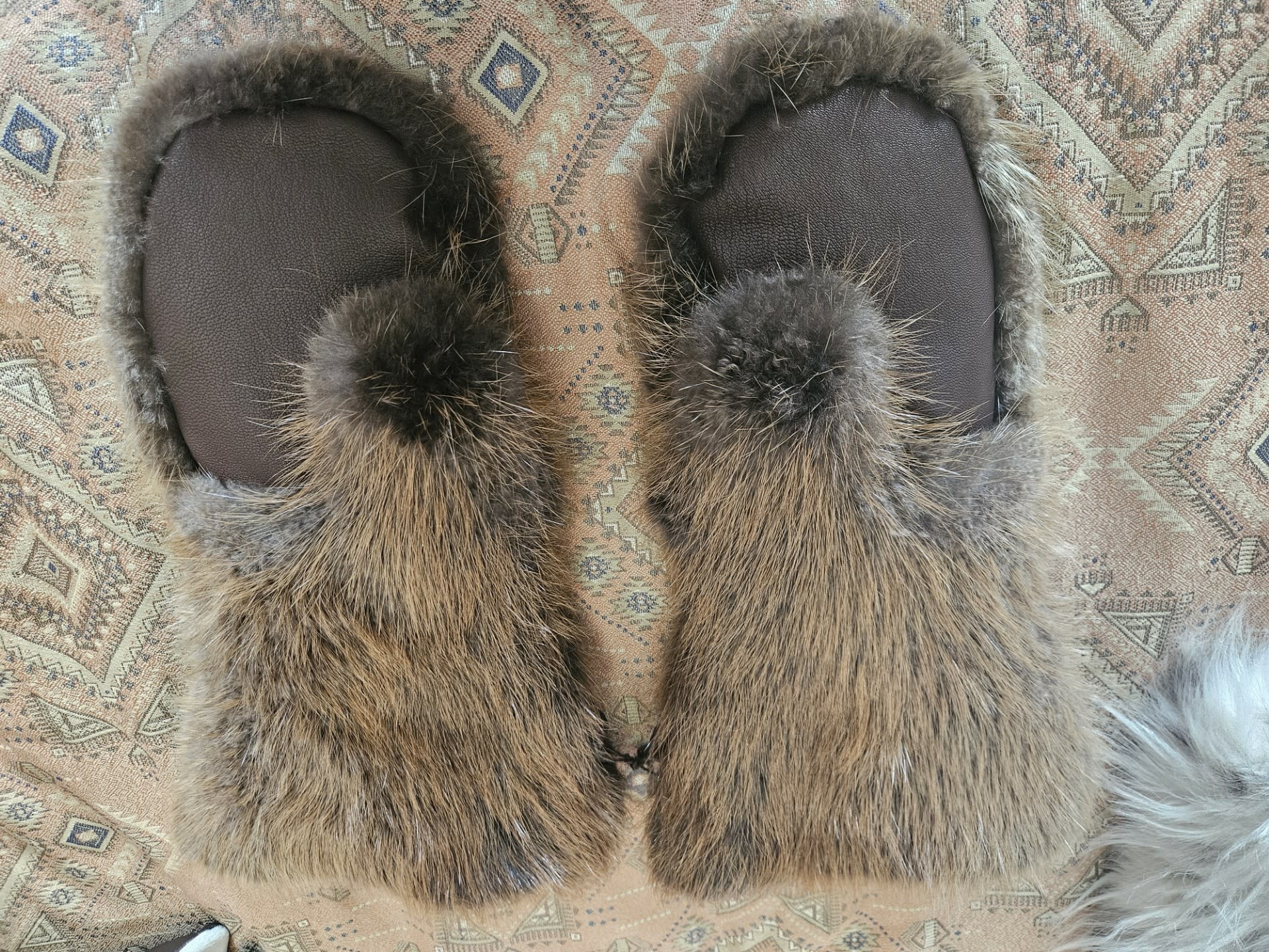 Co-Todd Traucht Beaver Fur Mittens