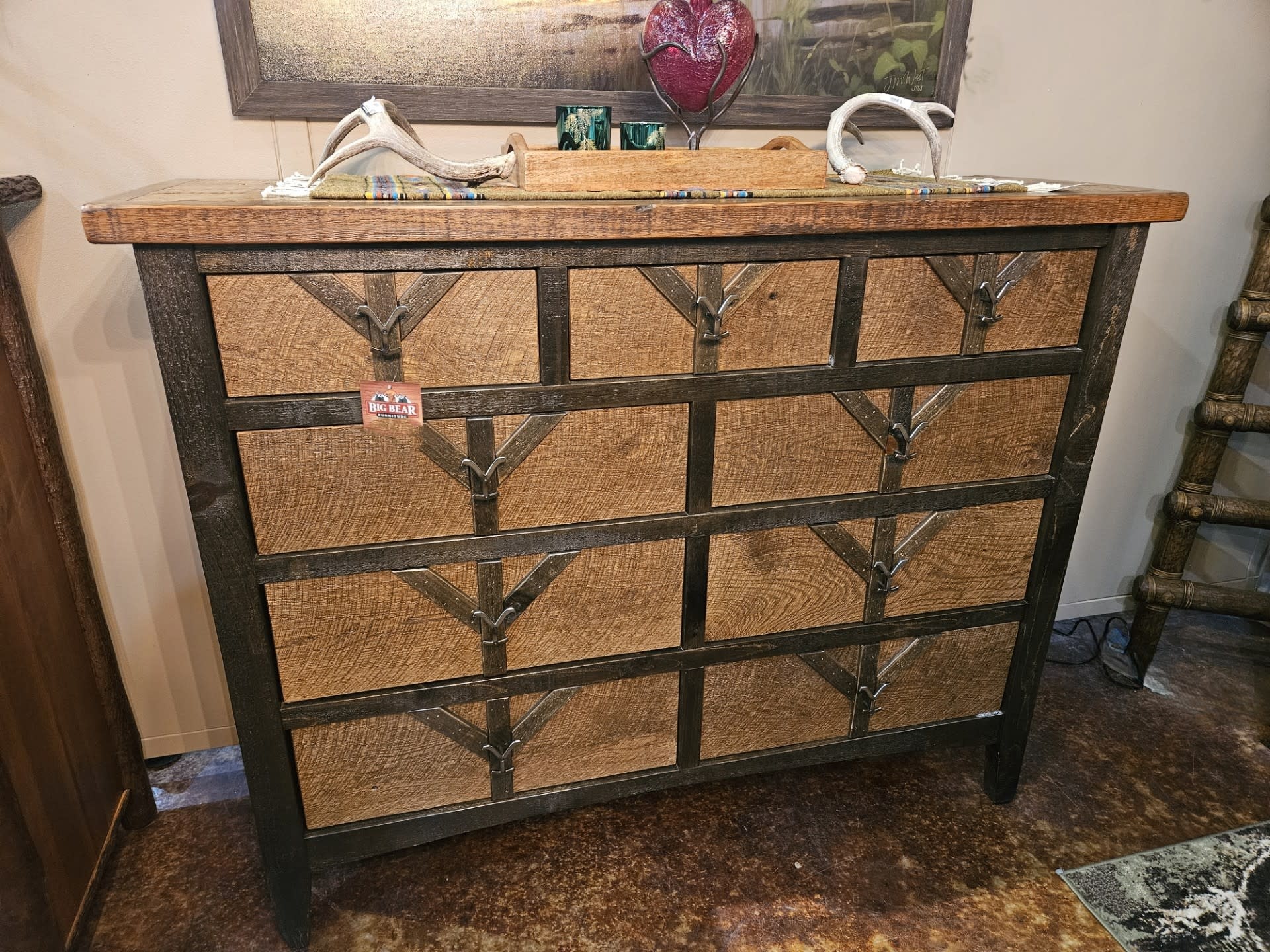 Green Gables Yellowstone Dutton 9Dwr Dresser 48Hx60Wx19.5D