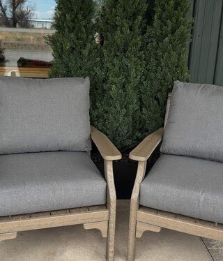 ALBC Poly Club Chair (No Cushions)