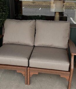 ALBC Poly Loveseat (No Cushions)