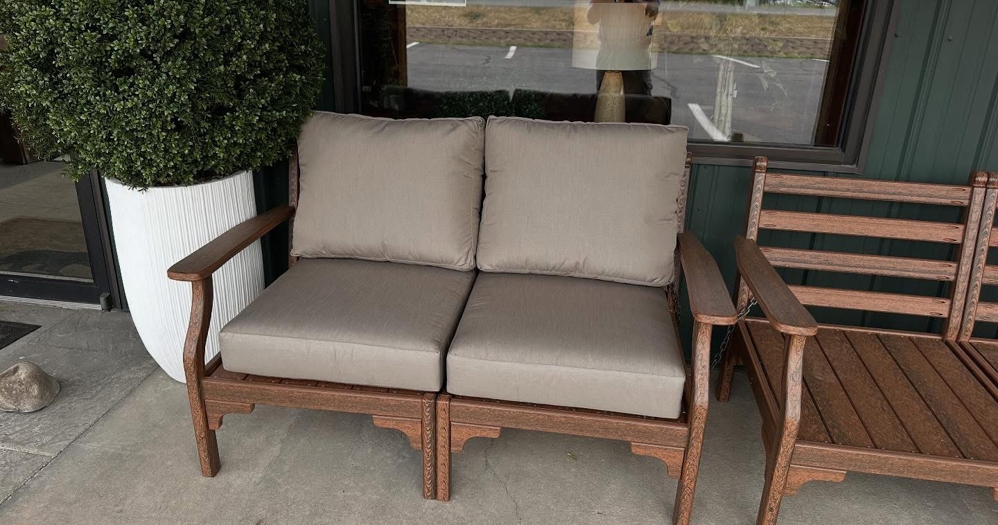 ALBC Poly Loveseat (No Cushions)