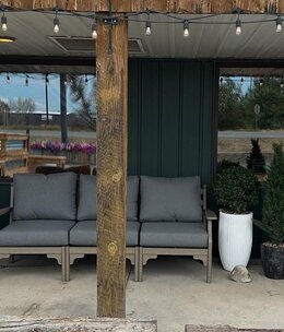 ALBC Poly Sofa (No Cushions)