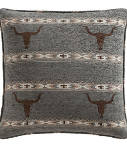 Hiend Chisholm Longhorn Euro Sham Only-Canyon Smoke
