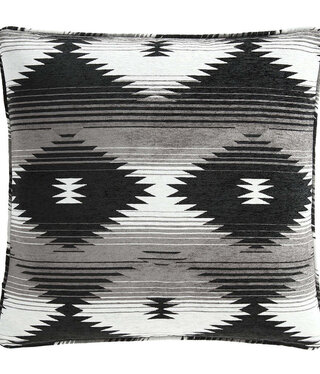 Hiend Silverado Euro Sham ONLY 27x27-Black