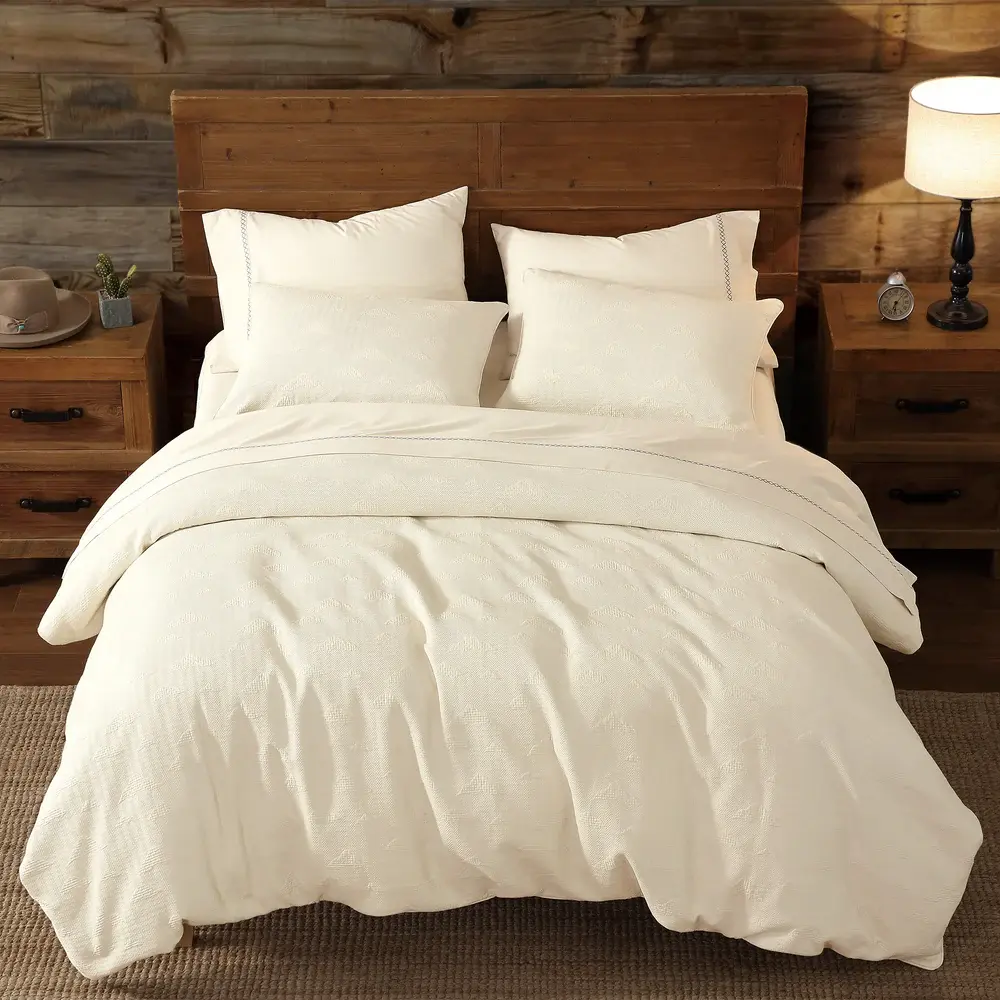 Hiend Pikes Peak KING 3pc Comforter Set-Silverbelly