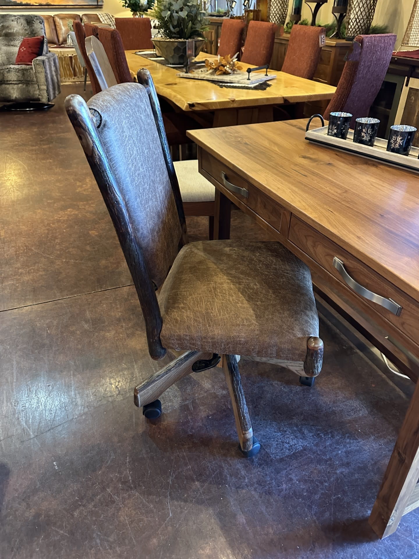 ALBC Hickory Office Chair