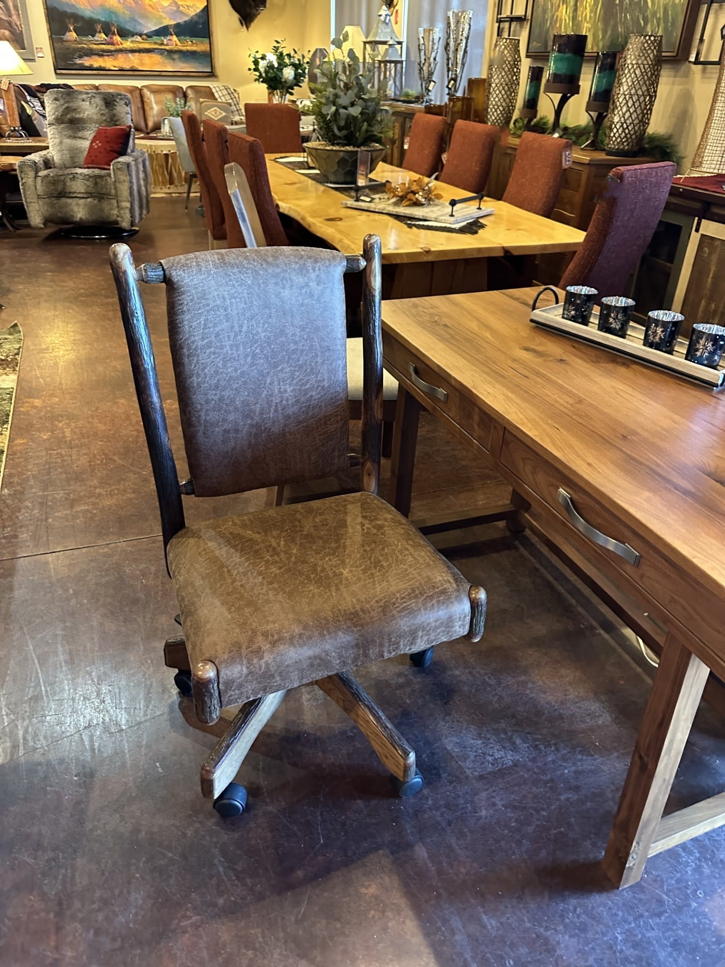 ALBC Hickory Office Chair