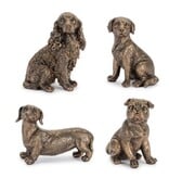 Melrose Dog Figurine (Spaniel, Lab, Dachshund, Bulldog)