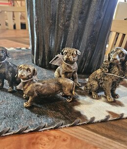 Melrose Dog Figurine (Spaniel, Lab, Dachshund, Bulldog)