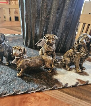 Melrose Dog Figurine (Spaniel, Lab, Dachshund, Bulldog)