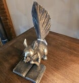 Melrose Reading Squirrel 6"H