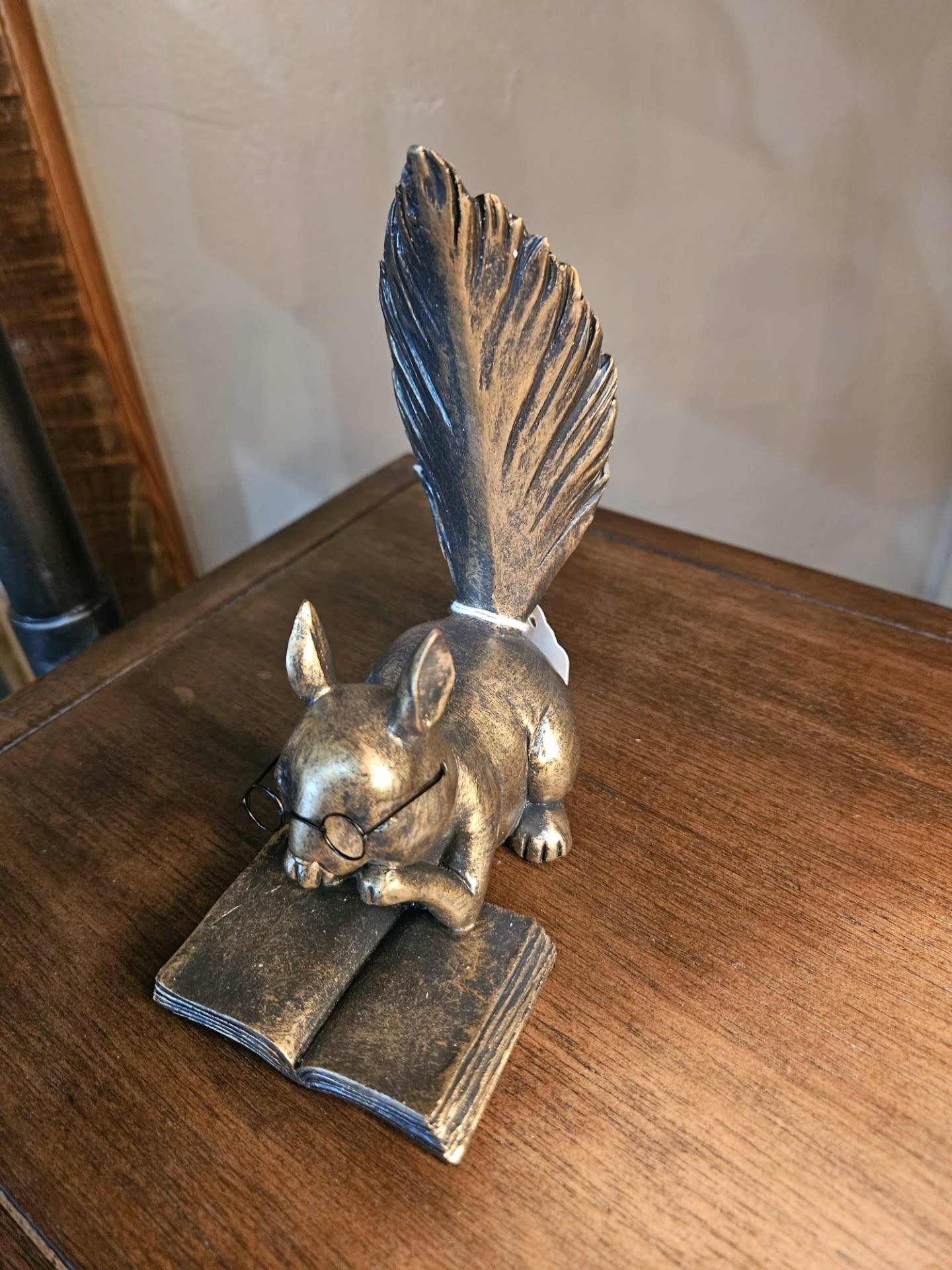 Melrose Reading Squirrel 6"H