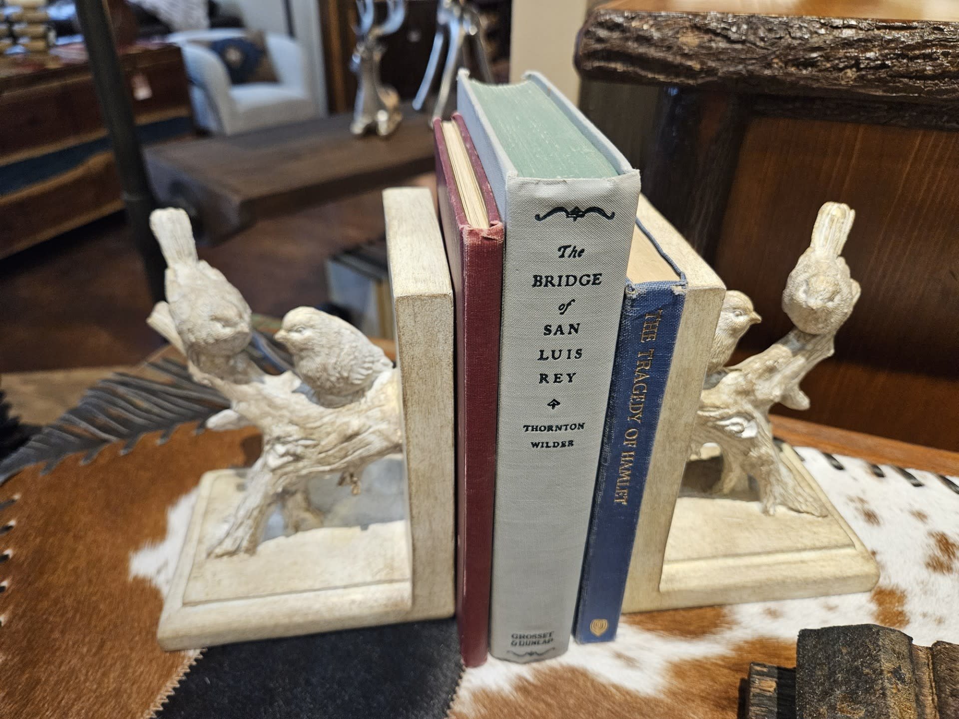 Melrose Bird on Branch Bookends (Set of 2)