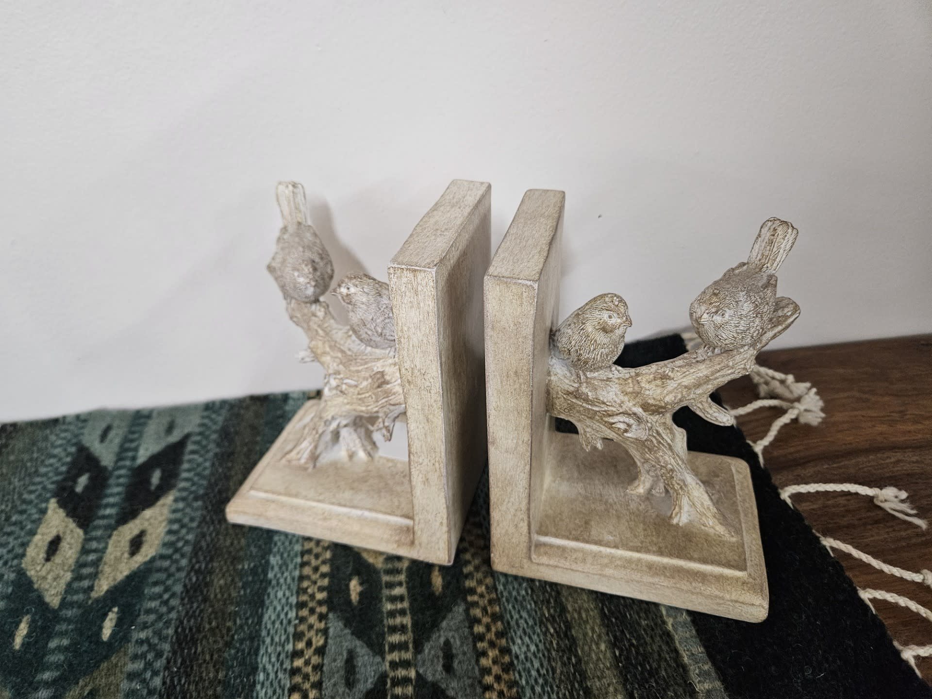Melrose Bird on Branch Bookends (Set of 2)