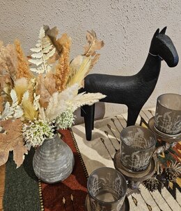 Melrose Resin Horse 11L x 15H