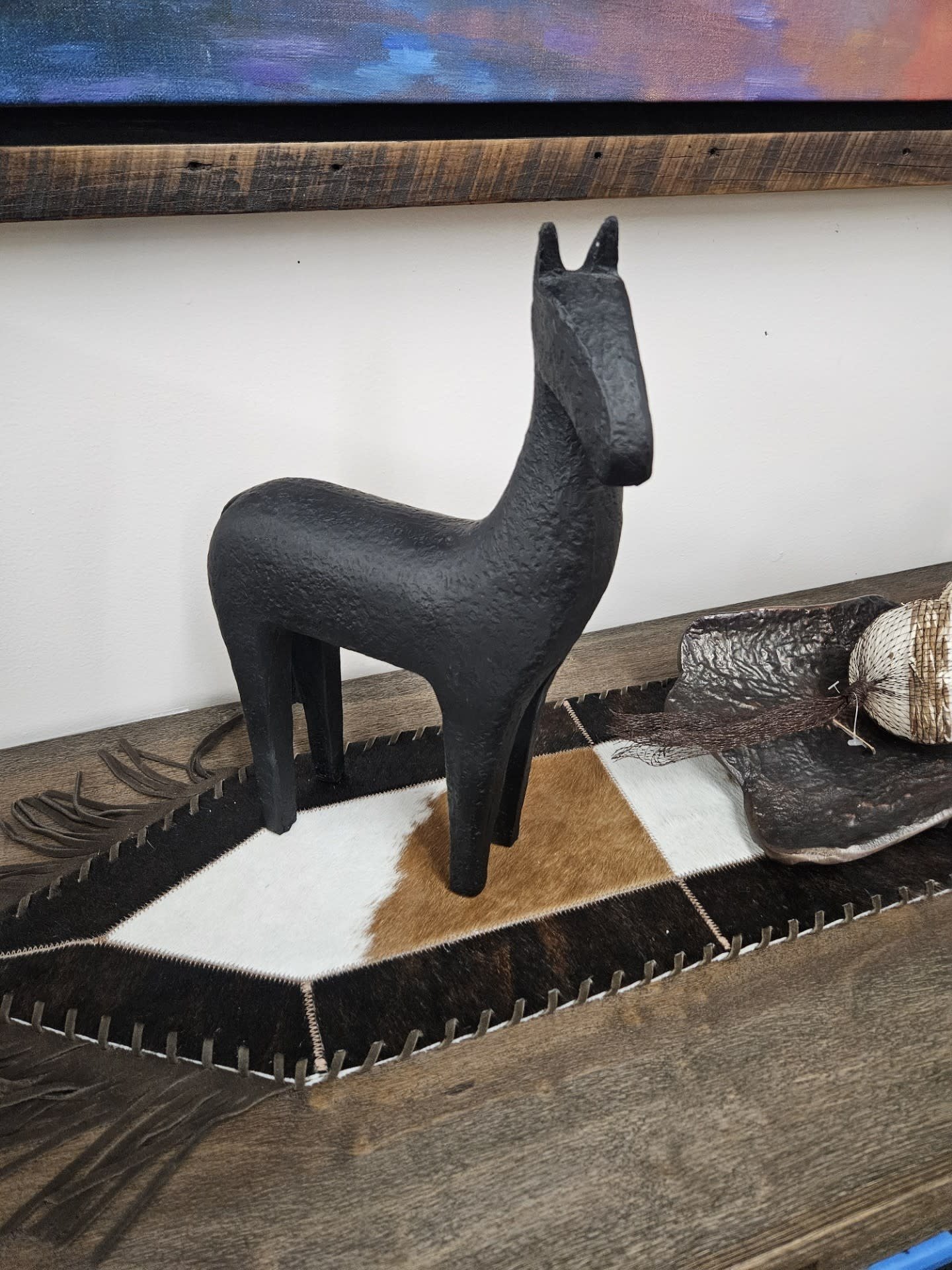 Melrose Resin Horse 11L x 15H