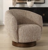Uttermost Dunes Swivel Chair 33W x 32H x 30D
