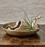 Uttermost Gold Mine Bowl 24Diam x 4H