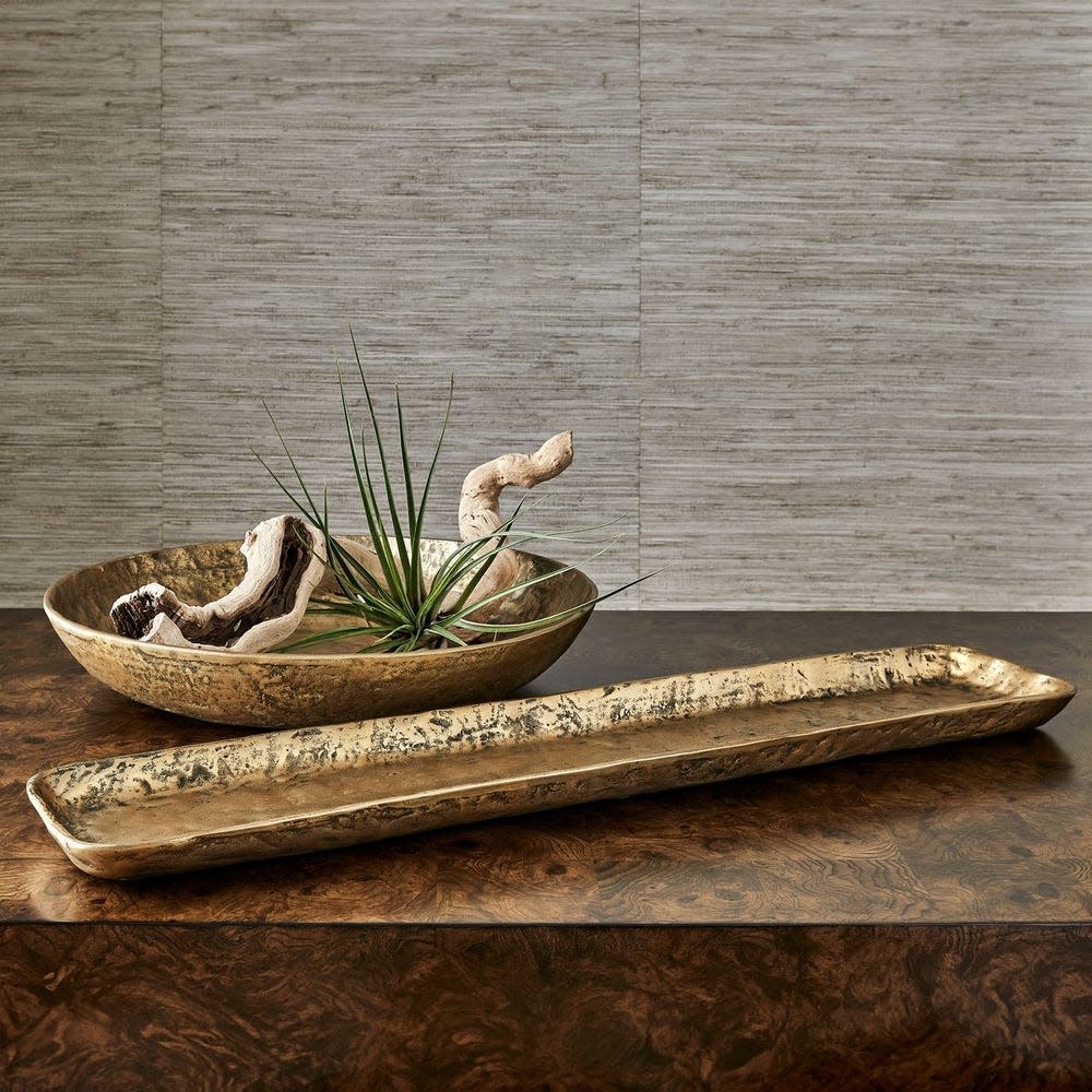 Uttermost Gold Mine Large Tray  41W x 9D x 2H