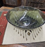 Uttermost Veridian Shimmer Bowl 16 Diam x 6H
