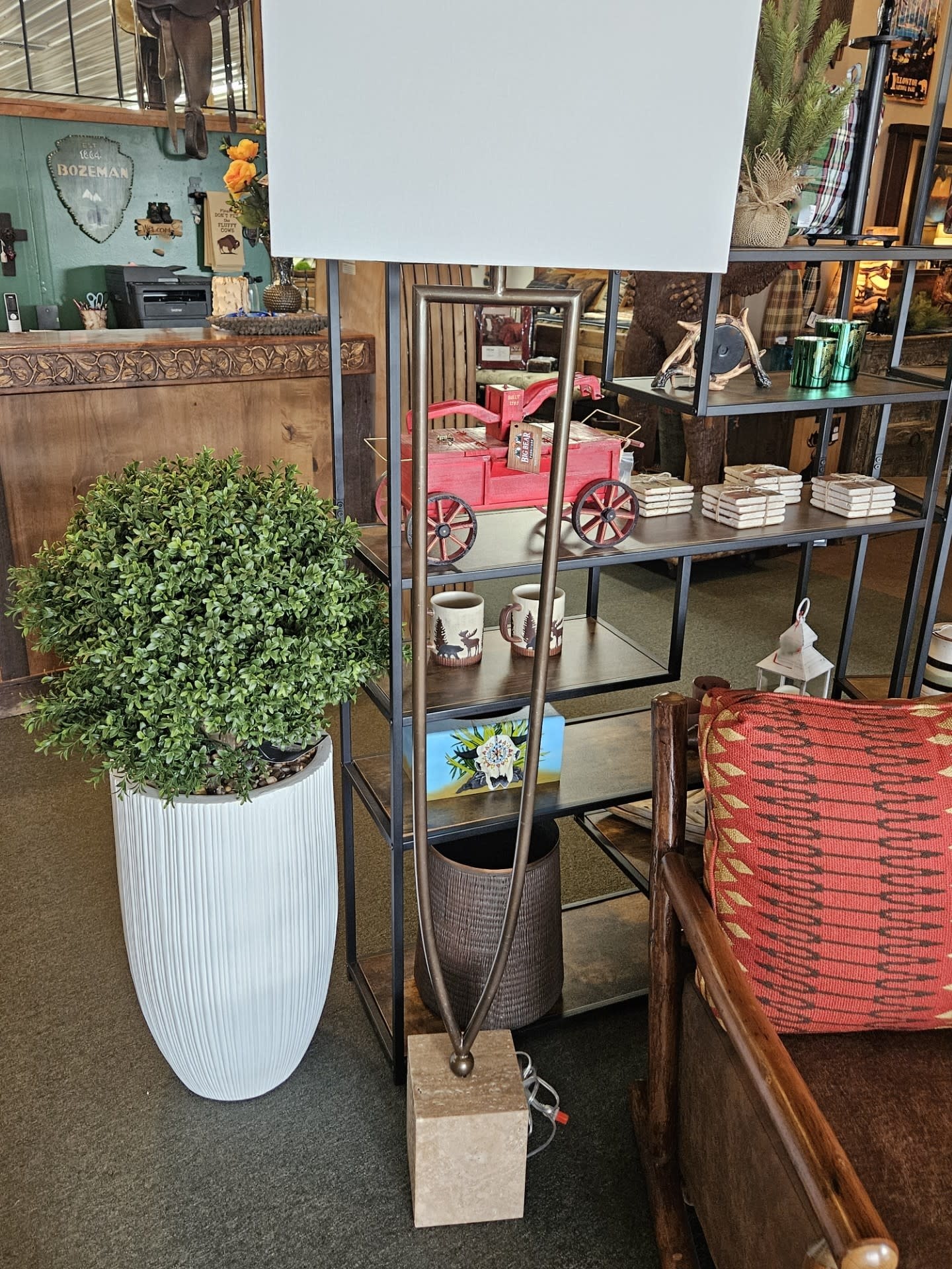 Uttermost Fork in the Road Floor Lamp, 64H