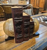 Uttermost Teak & Noir Bookends Set of 2 pcs 8W x 8D x 9H