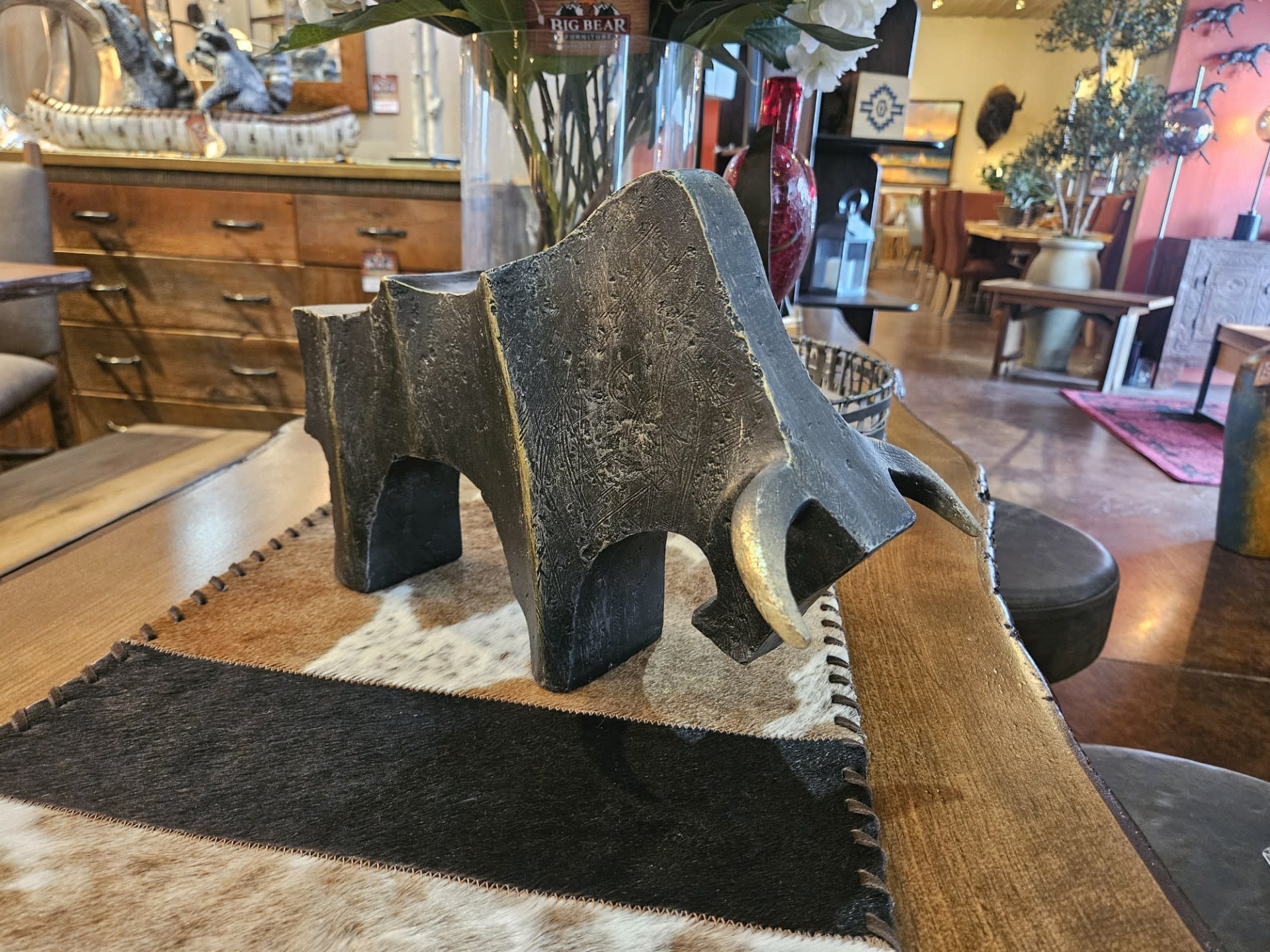 Uttermost Regal Bull Sculpture - LARGE - 15x10x6