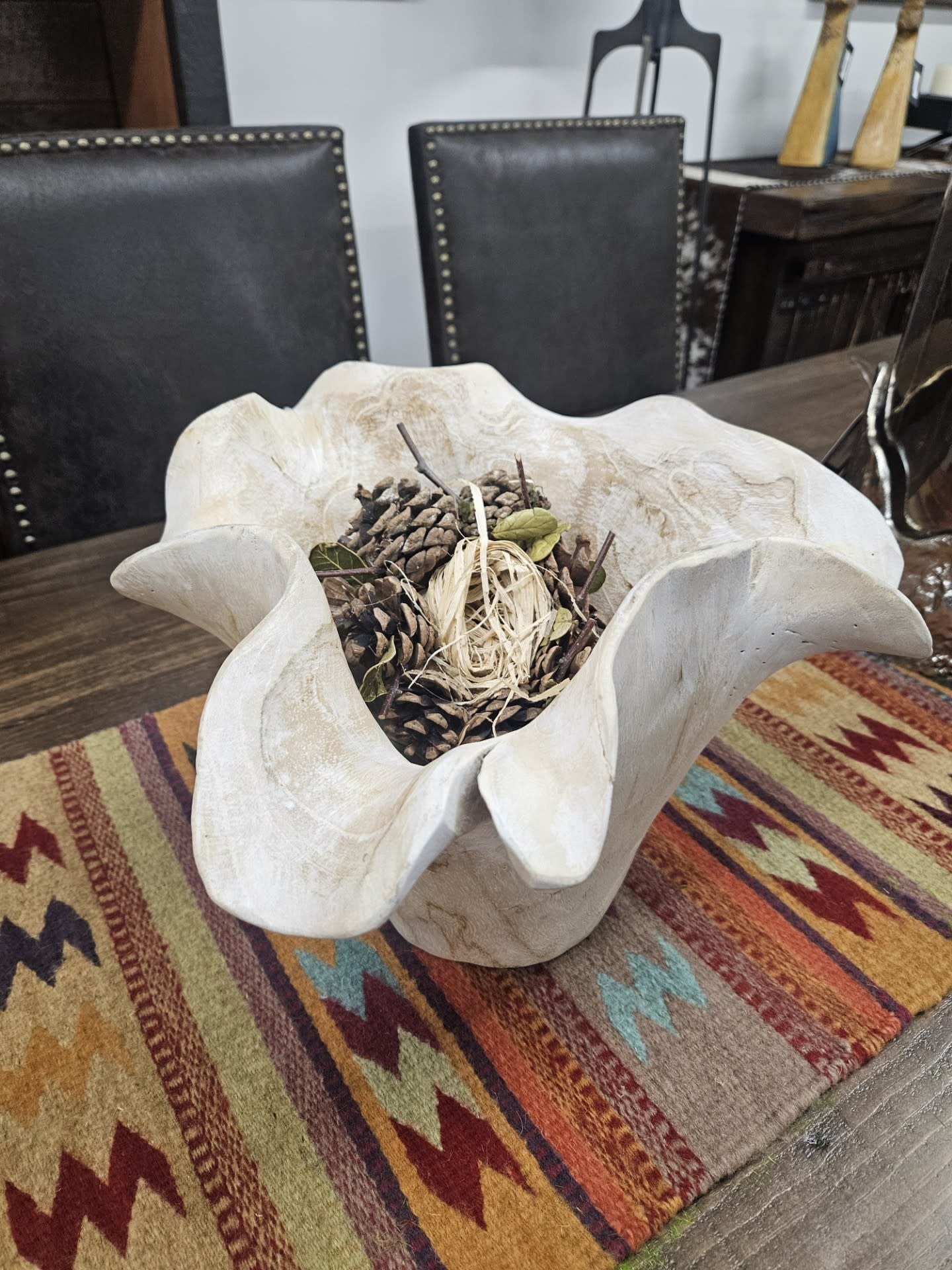 Uttermost Teak Flow Indoor/Outdoor Bowl 16Dia X 10H