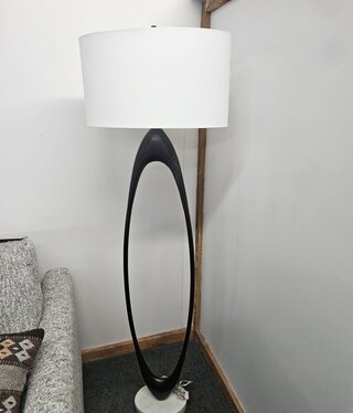 Uttermost Sonic Floor Lamp, 65H