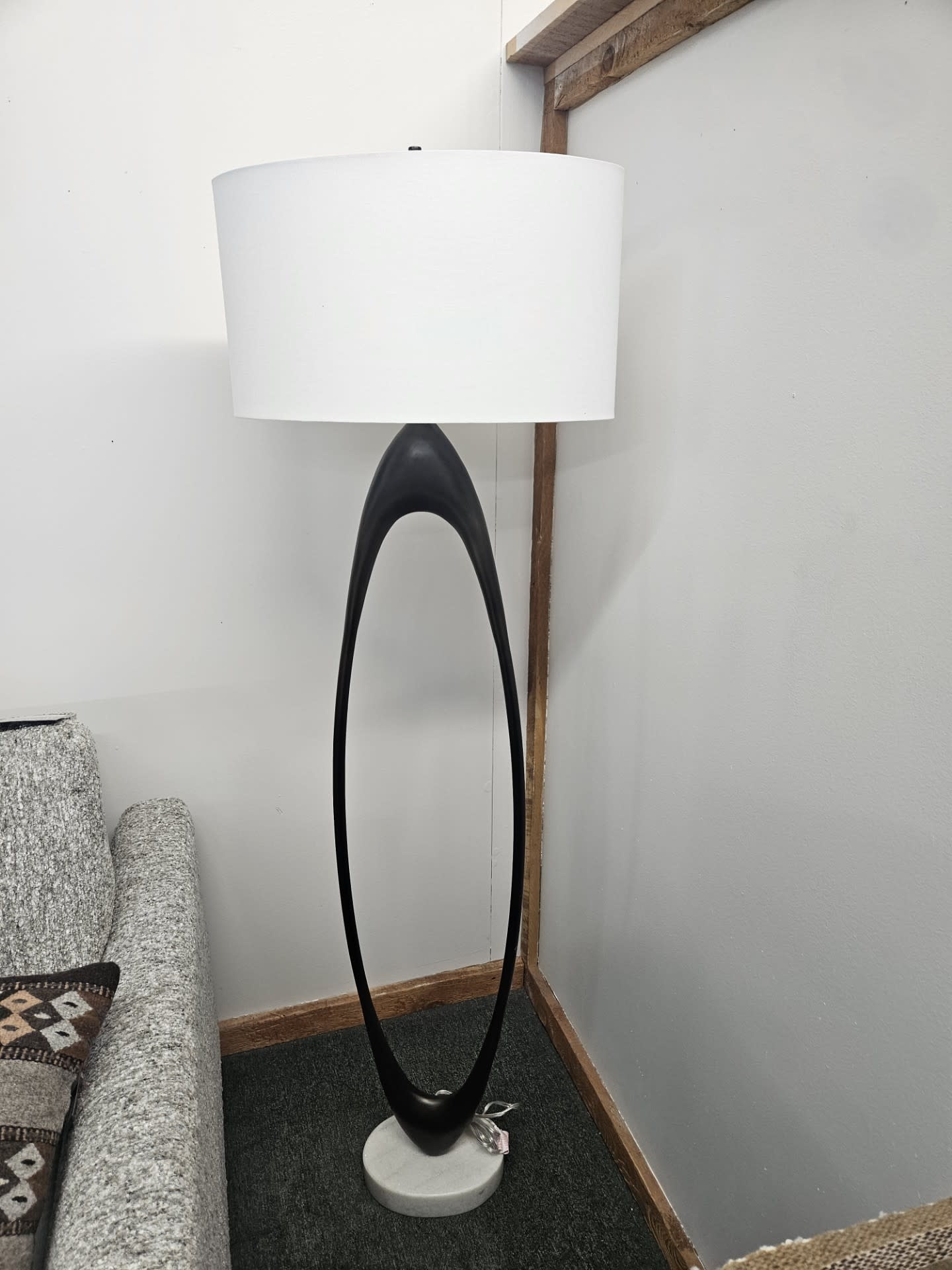 Uttermost Sonic Floor Lamp, 65H