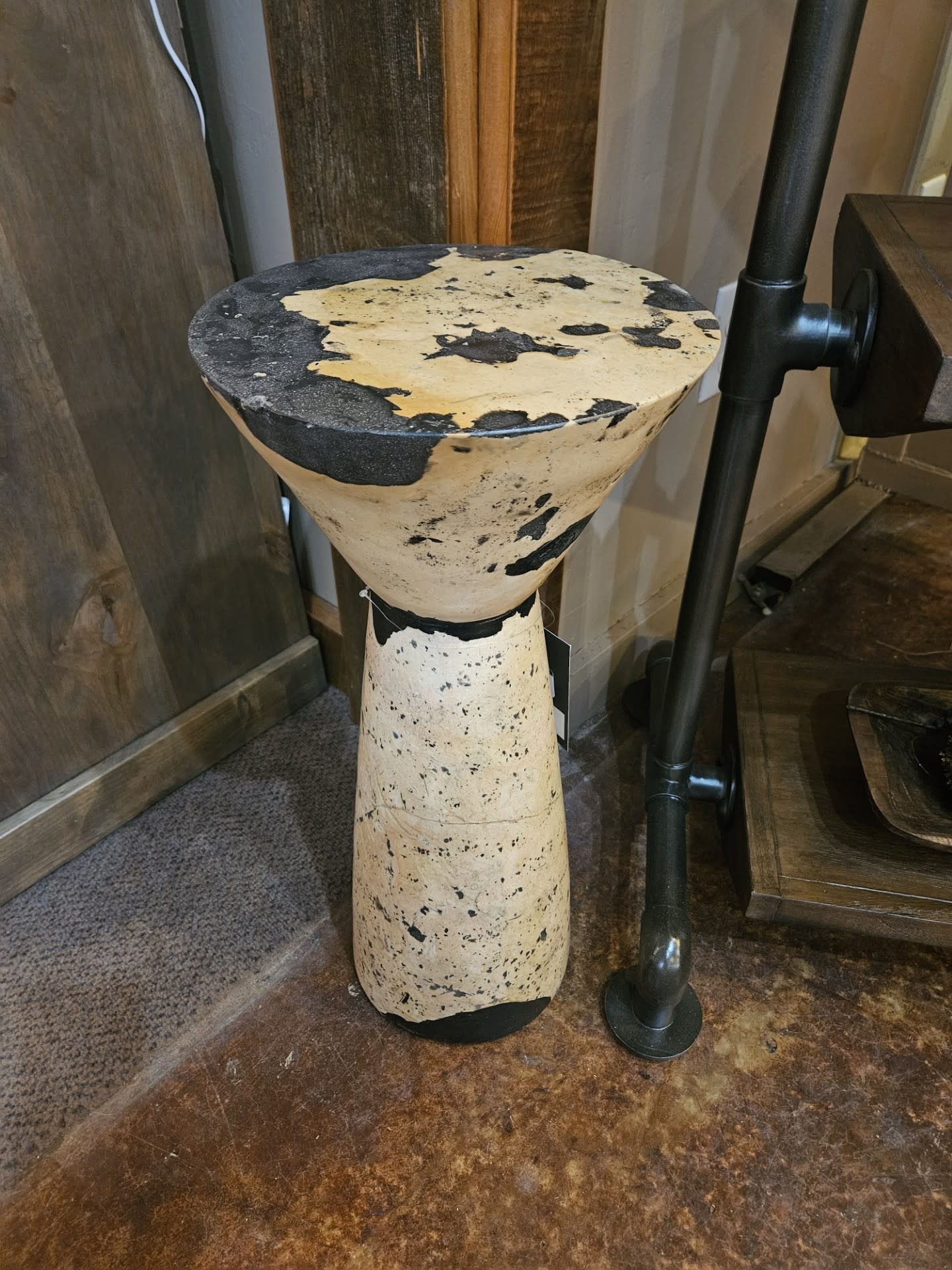 Uttermost Lenora Drink Table (Indoor/Outdoor) 10Diam x 22H