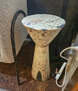 Uttermost Lenora Drink Table (Indoor/Outdoor) 10Diam x 22H