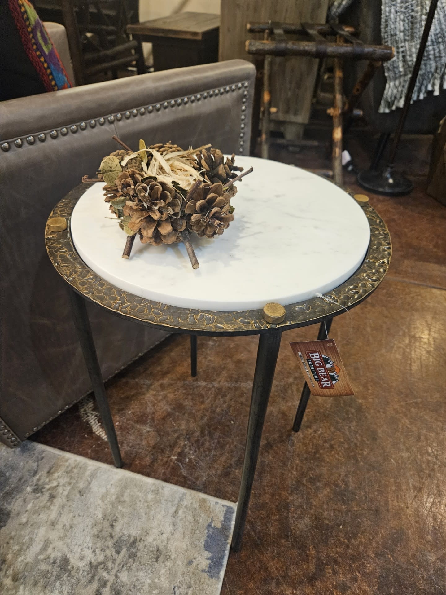 Uttermost Wren Accent Table 16Diam x 22H