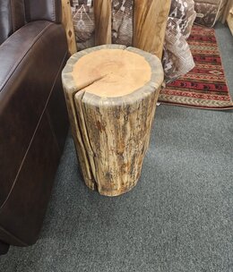 MCE Industries Log Stump Side Table/Stool