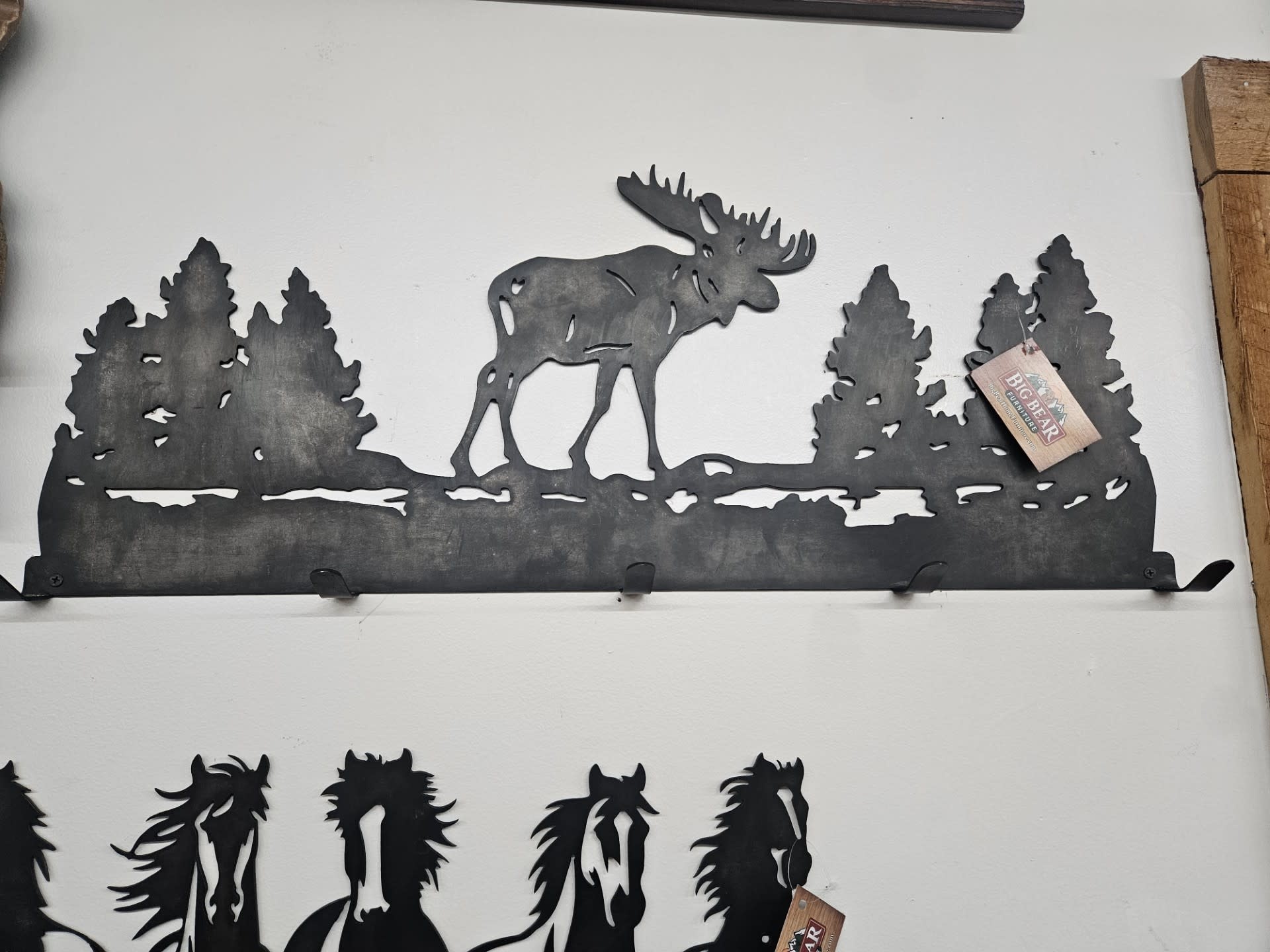 Hammer Metal Hall Coat Rack