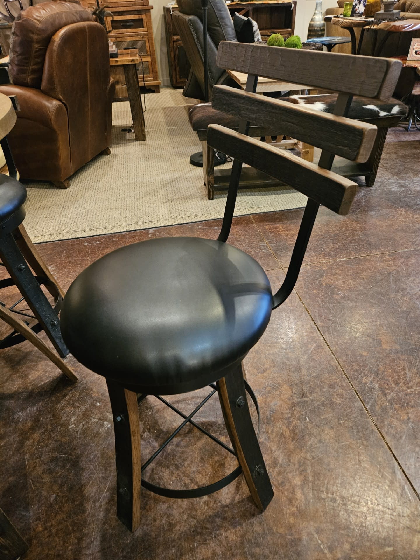 ALBC Stave Counter Stool