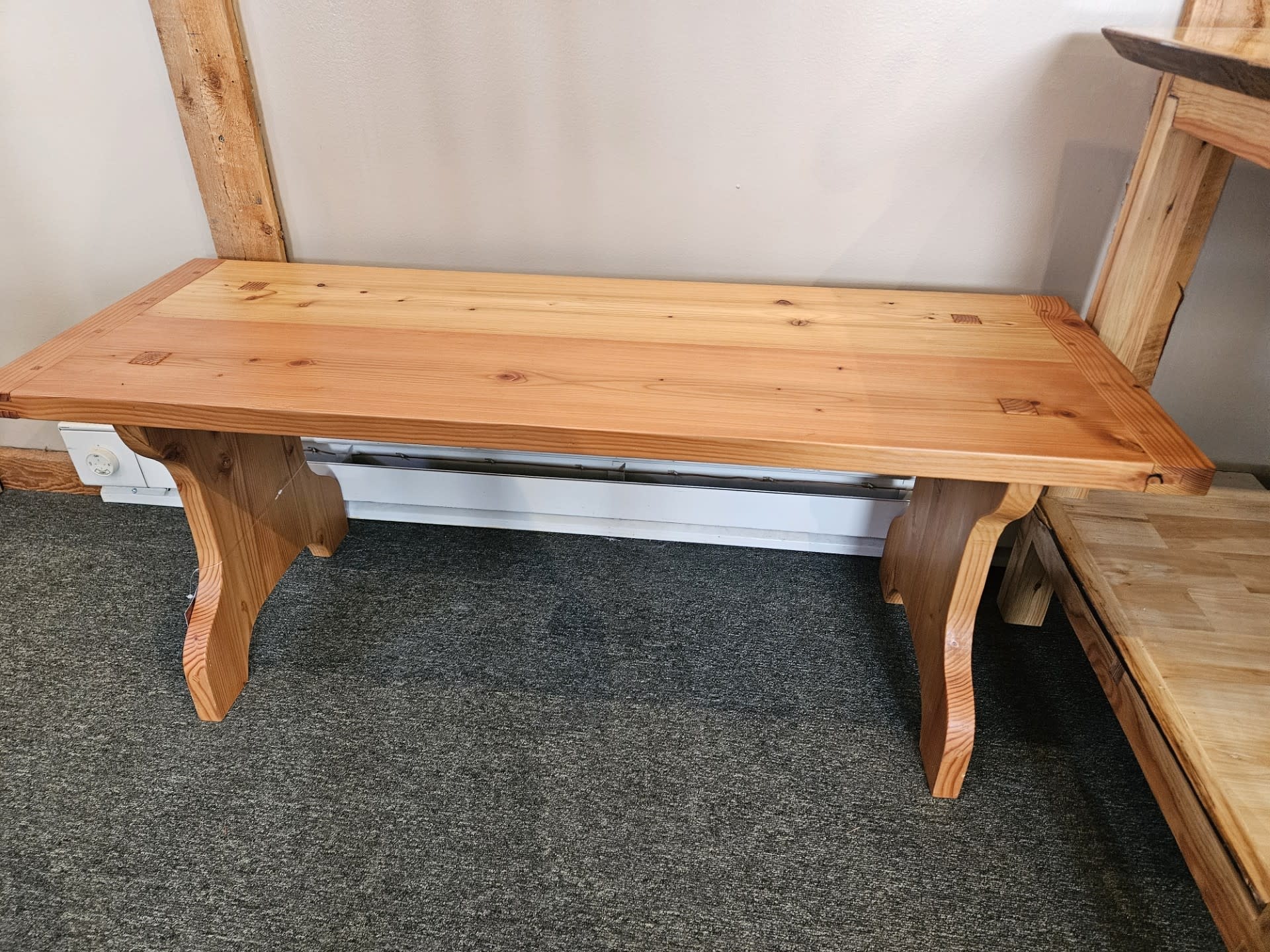 Yellow Rose Enterp Solid Wood Bench