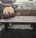 Yellow Rose Enterp Solid Wood Bench