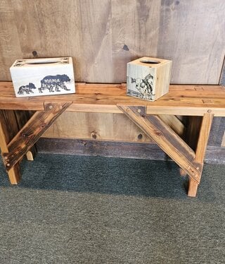 Yellow Rose Enterp Solid Wood Bench