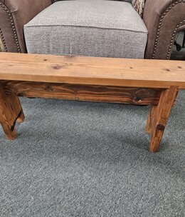 Yellow Rose Enterp Small Solid Wood Bench  36L x 7D x 16.75H