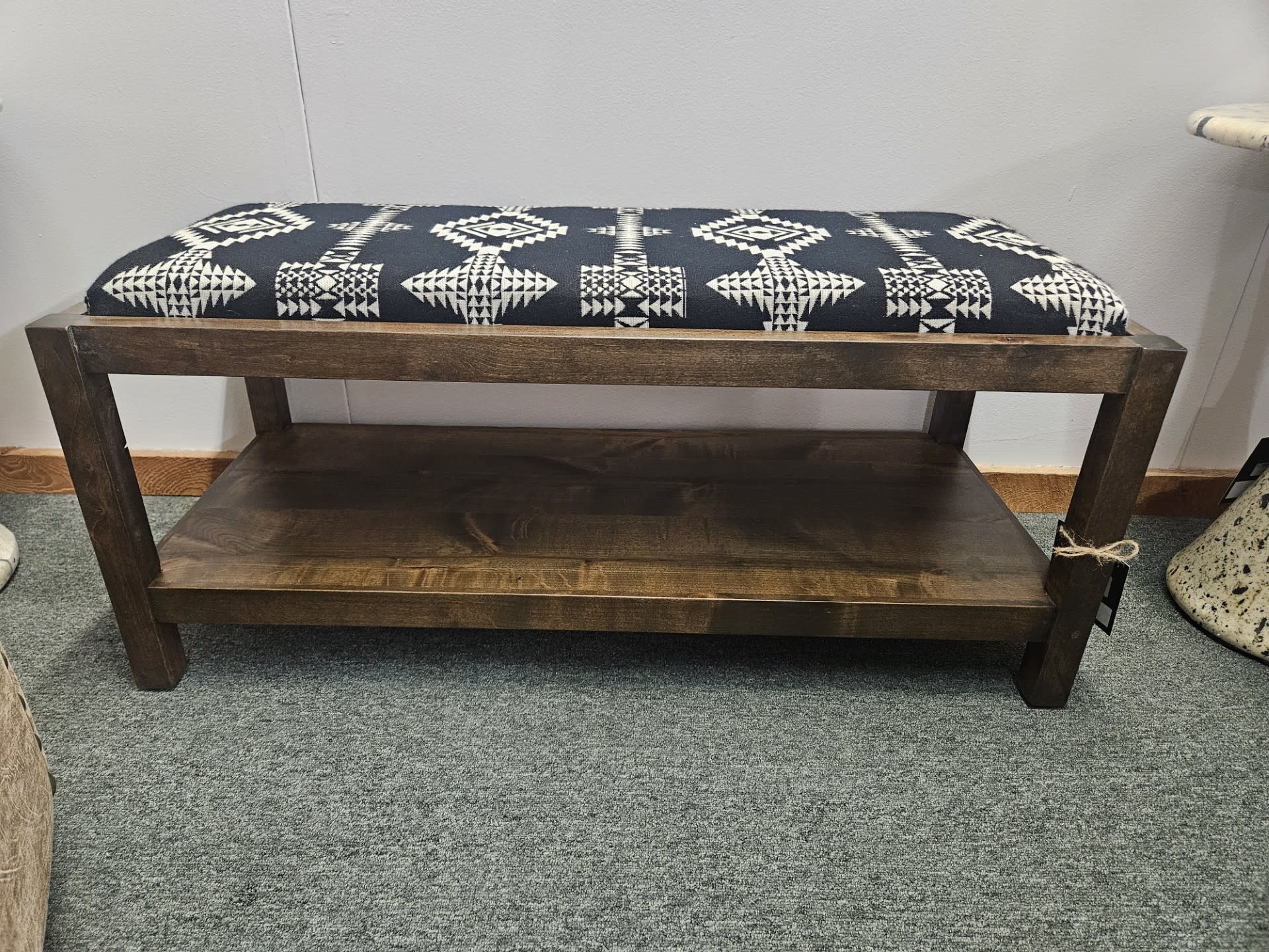 MCE Industries Bench with Removable Cushion, Small 39x16.5x18H